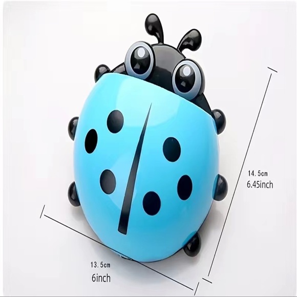 🌟Pick Any 2/$16 Sale Ladybug Toothbrush Holder (Yellow) - Picture 8 of 8